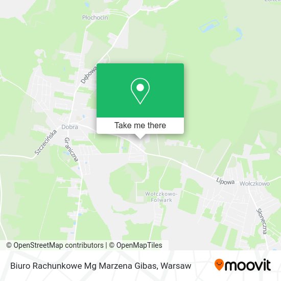 Biuro Rachunkowe Mg Marzena Gibas map