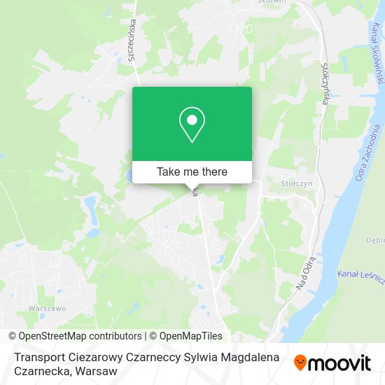 Transport Ciezarowy Czarneccy Sylwia Magdalena Czarnecka map