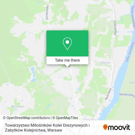 Towarzystwo Miłośników Kolei Drezynowych i Zabytków Kolejnictwa map