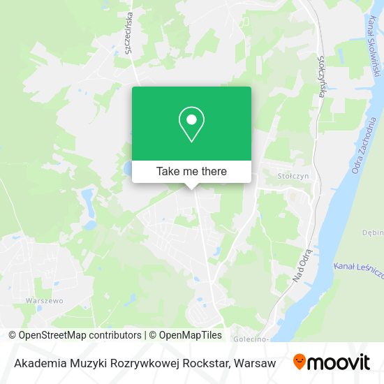 Akademia Muzyki Rozrywkowej Rockstar map