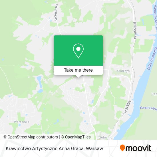 Krawiectwo Artystyczne Anna Graca map