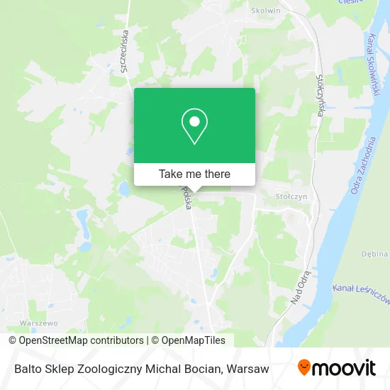 Карта Balto Sklep Zoologiczny Michal Bocian