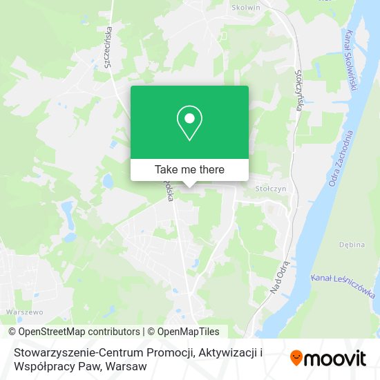 Stowarzyszenie-Centrum Promocji, Aktywizacji i Współpracy Paw map