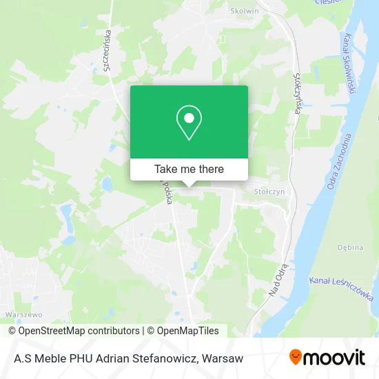 Карта A.S Meble PHU Adrian Stefanowicz