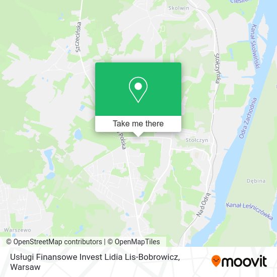 Usługi Finansowe Invest Lidia Lis-Bobrowicz map