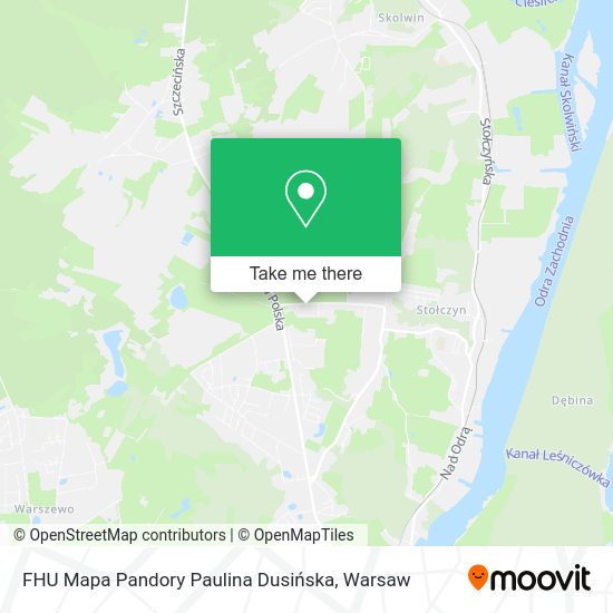 FHU Mapa Pandory Paulina Dusińska map