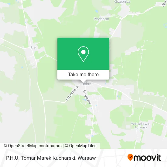P.H.U. Tomar Marek Kucharski map