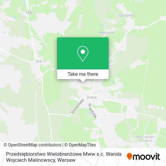 Przedsiębiorstwo Wielobranżowe Mww s.c. Wanda Wojciech Malinowscy map