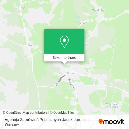 Agencja Zamówień Publicznych Jacek Jarosz map