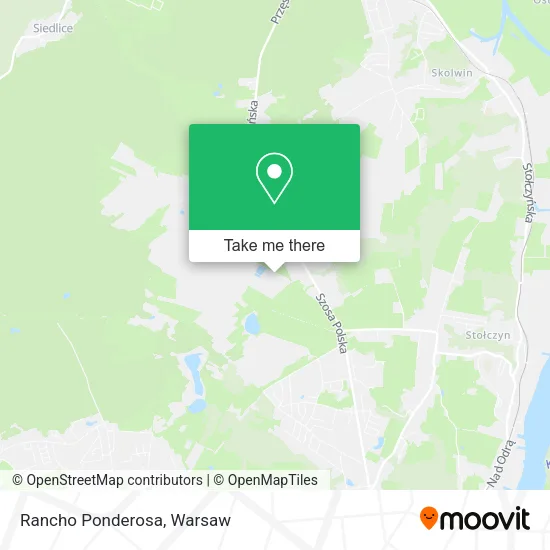 Rancho Ponderosa map