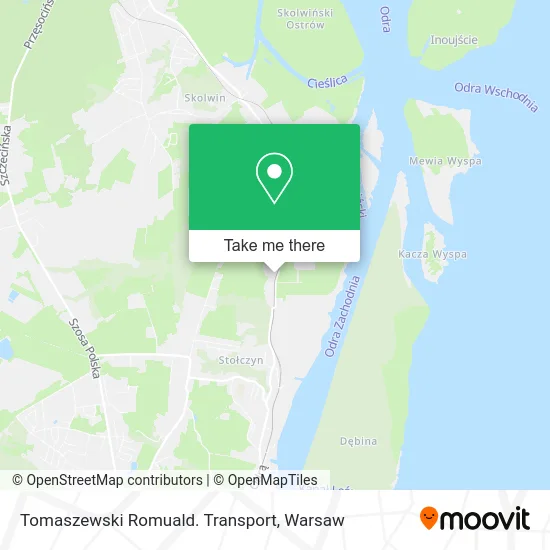 Карта Tomaszewski Romuald. Transport