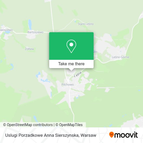 Uslugi Porzadkowe Anna Sierszynska map