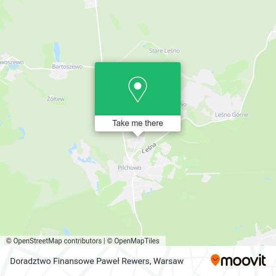 Doradztwo Finansowe Paweł Rewers map