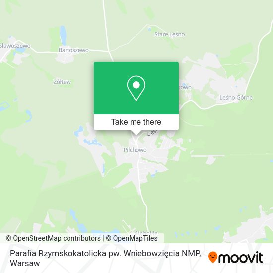 Parafia Rzymskokatolicka pw. Wniebowzięcia NMP map