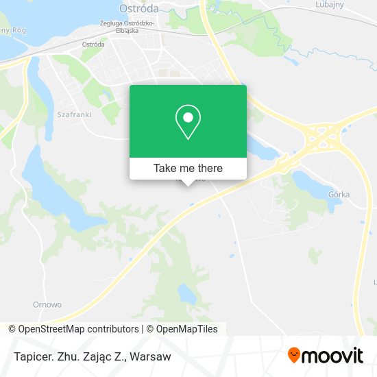 Tapicer. Zhu. Zając Z. map