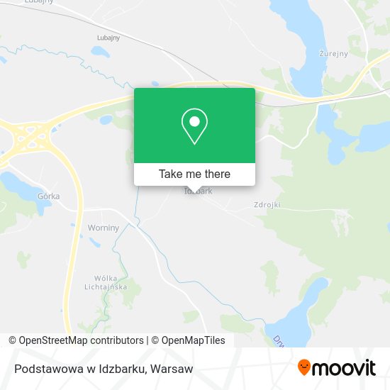 Podstawowa w Idzbarku map