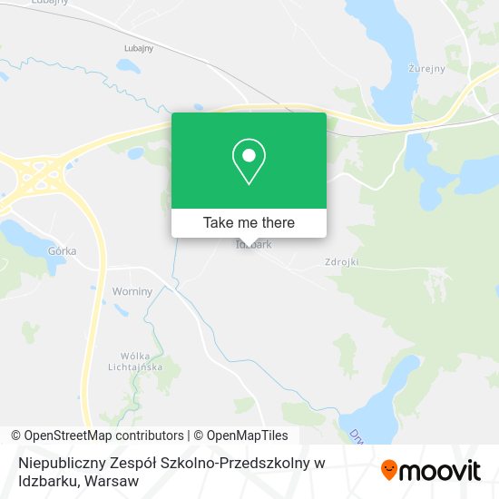 Niepubliczny Zespół Szkolno-Przedszkolny w Idzbarku map