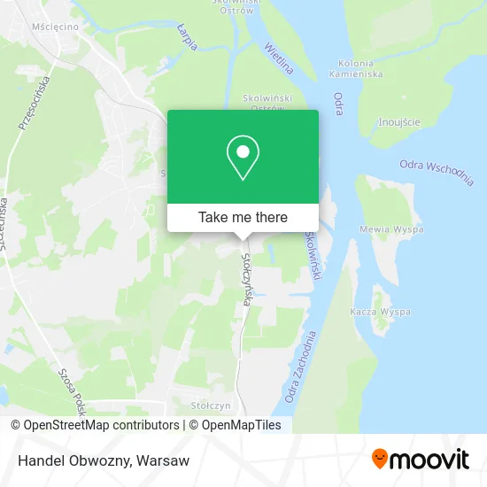 Карта Handel Obwozny