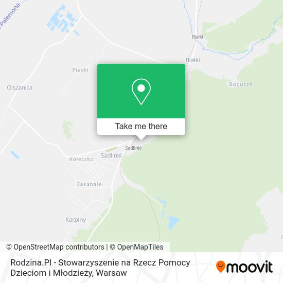 Rodzina.Pl - Stowarzyszenie na Rzecz Pomocy Dzieciom i Młodzieży map