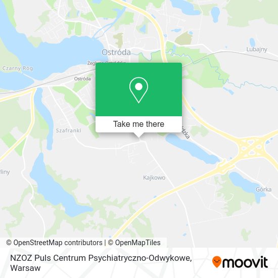 NZOZ Puls Centrum Psychiatryczno-Odwykowe map