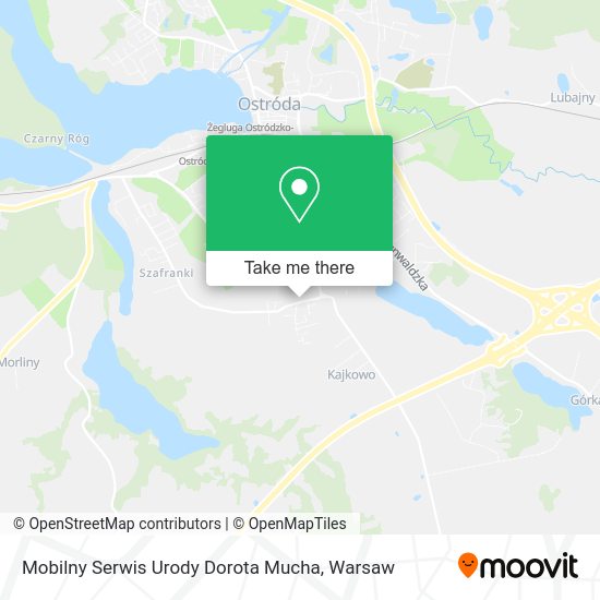 Mobilny Serwis Urody Dorota Mucha map