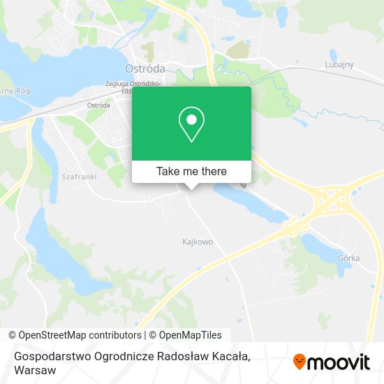 Gospodarstwo Ogrodnicze Radosław Kacała map