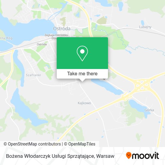 Bożena Włodarczyk Usługi Sprzątające map