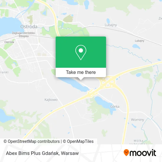 Карта Abex Bims Plus Gdańsk