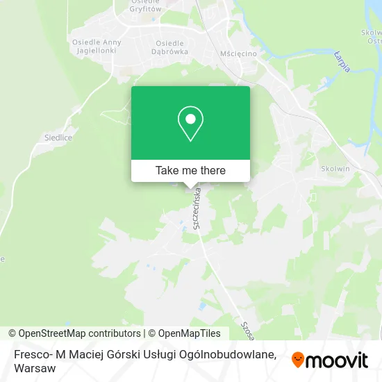 Fresco- M Maciej Górski Usługi Ogólnobudowlane map