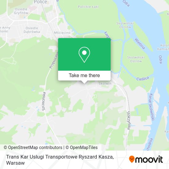 Trans Kar Uslugi Transportowe Ryszard Kasza map