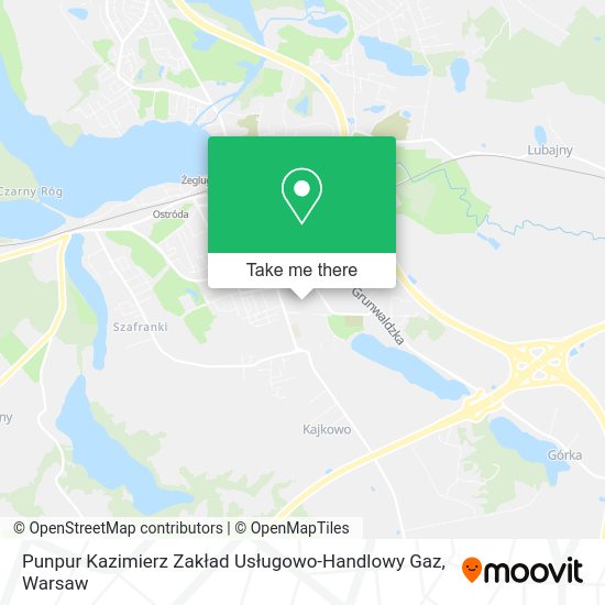 Punpur Kazimierz Zakład Usługowo-Handlowy Gaz map