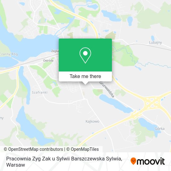 Карта Pracownia Zyg Zak u Sylwii Barszczewska Sylwia