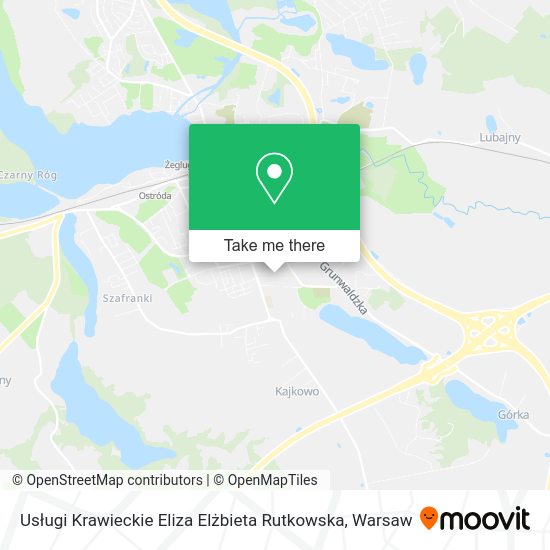 Usługi Krawieckie Eliza Elżbieta Rutkowska map