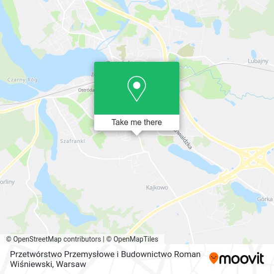 Przetwórstwo Przemysłowe i Budownictwo Roman Wiśniewski map