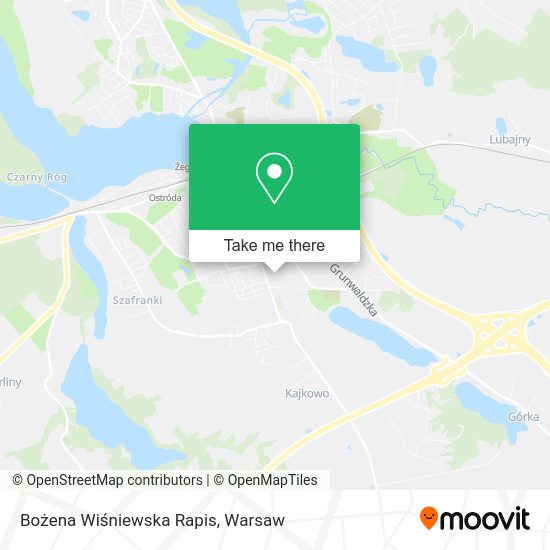 Bożena Wiśniewska Rapis map