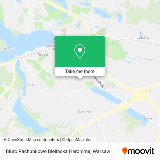 Biuro Rachunkowe Bielińska Heronima map