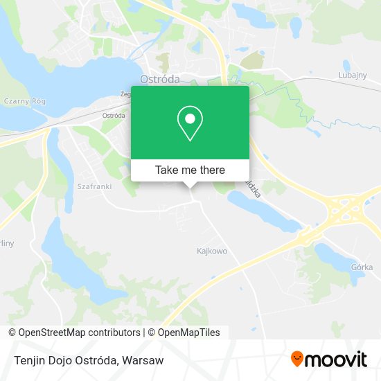 Tenjin Dojo Ostróda map