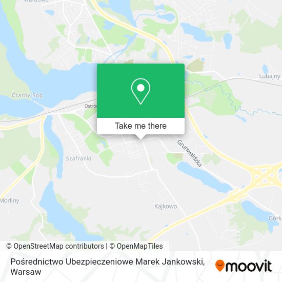 Pośrednictwo Ubezpieczeniowe Marek Jankowski map