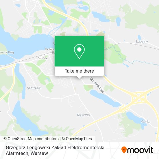 Grzegorz Lengowski Zakład Elektromonterski Alarmtech map