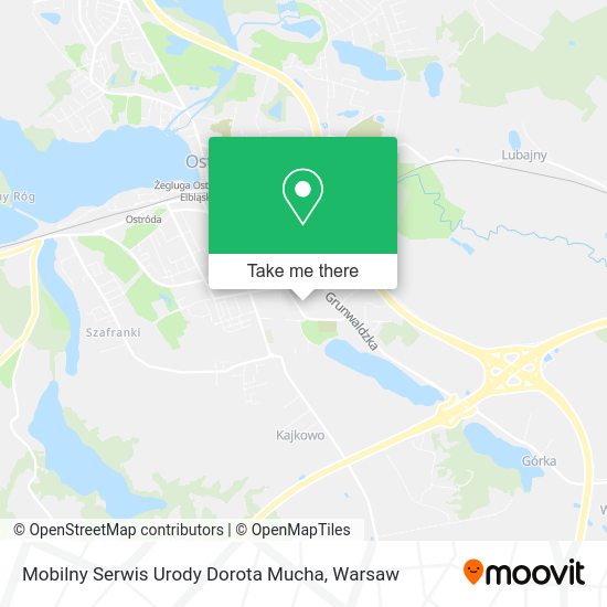 Карта Mobilny Serwis Urody Dorota Mucha