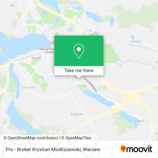 Pro - Broker Krystian Modliszewski map