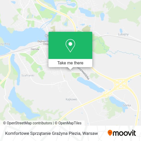 Komfortowe Sprzątanie Grażyna Plezia map