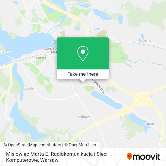 Misiowiec Marta E. Radiokomunikacja i Sieci Komputerowe map