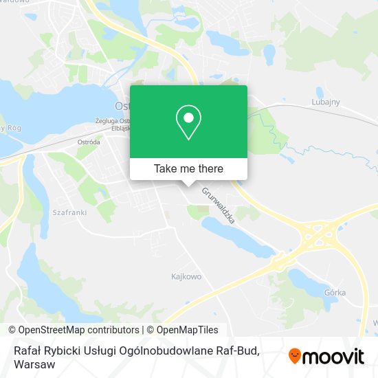 Rafał Rybicki Usługi Ogólnobudowlane Raf-Bud map