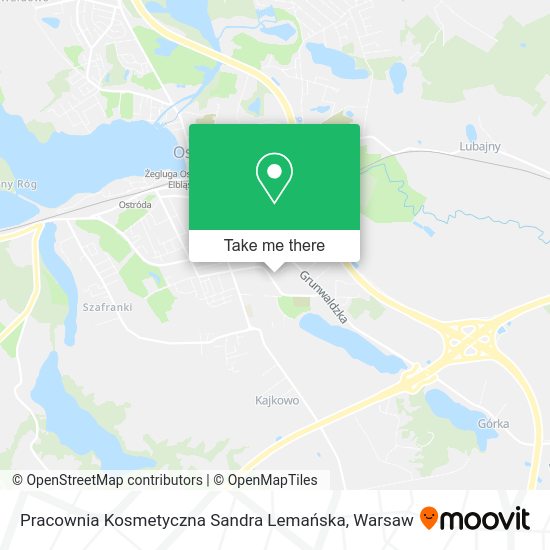 Pracownia Kosmetyczna Sandra Lemańska map