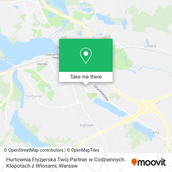 Hurtownia Fryzjerska Twój Partner w Codziennych Kłopotach z Włosami map