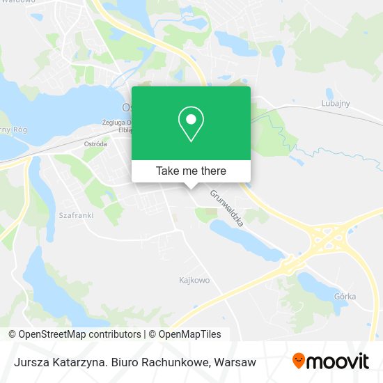 Jursza Katarzyna. Biuro Rachunkowe map