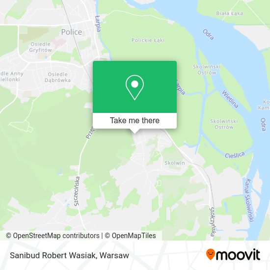 Sanibud Robert Wasiak map