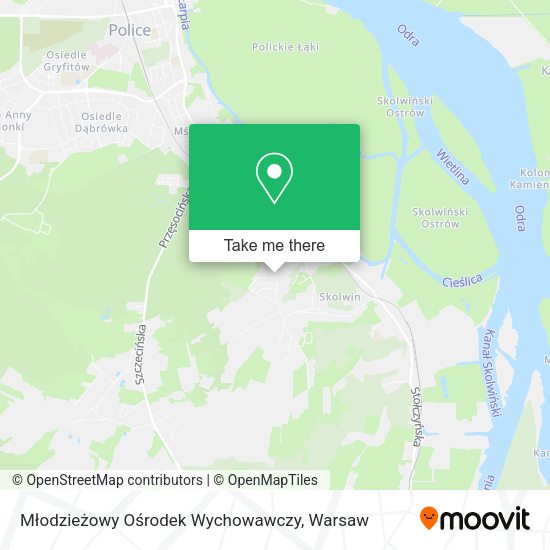 Młodzieżowy Ośrodek Wychowawczy map