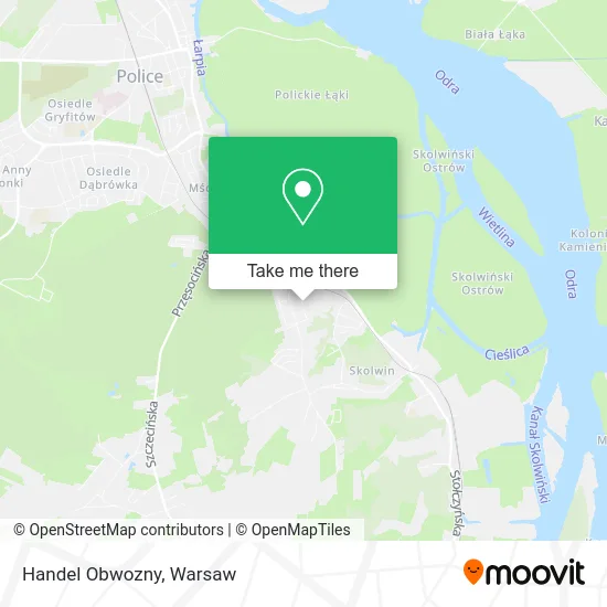 Карта Handel Obwozny